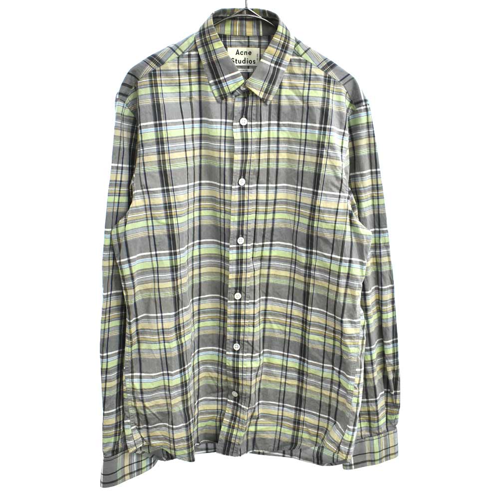 acne flannel shirt