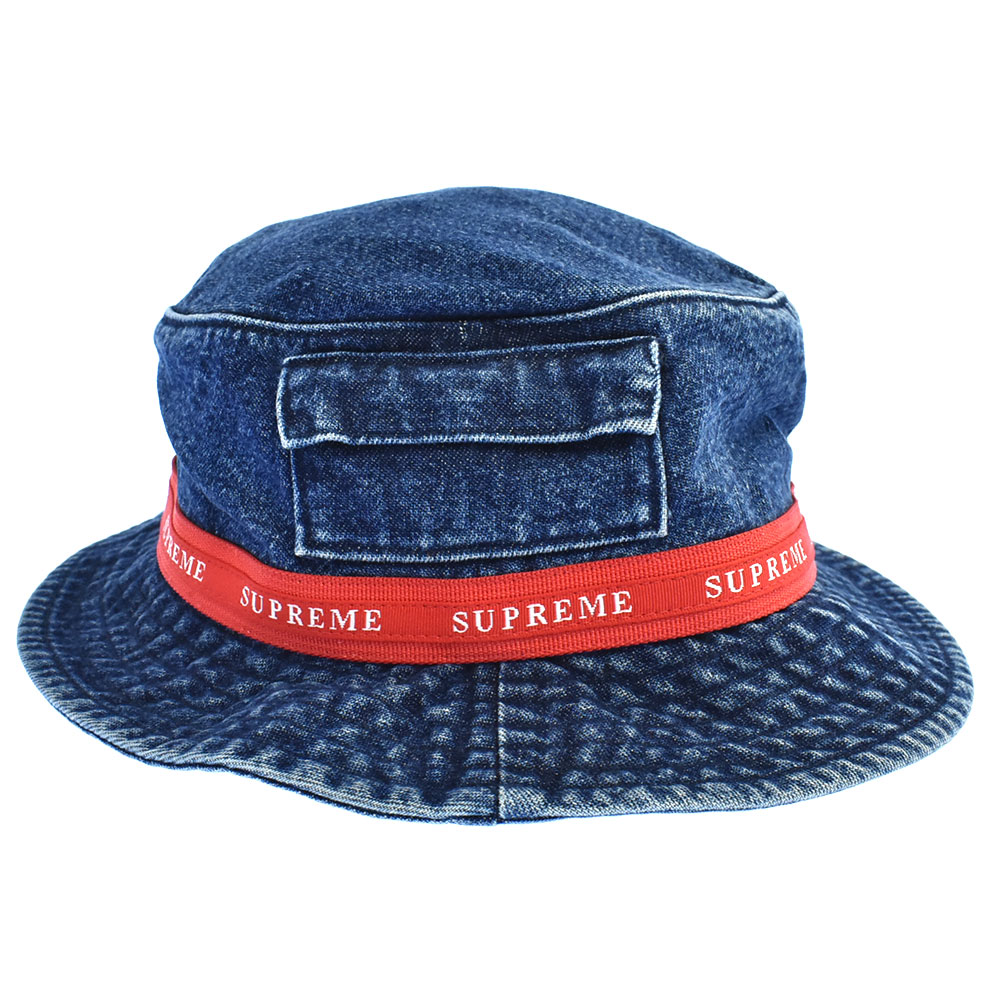 supreme bucket hat blue