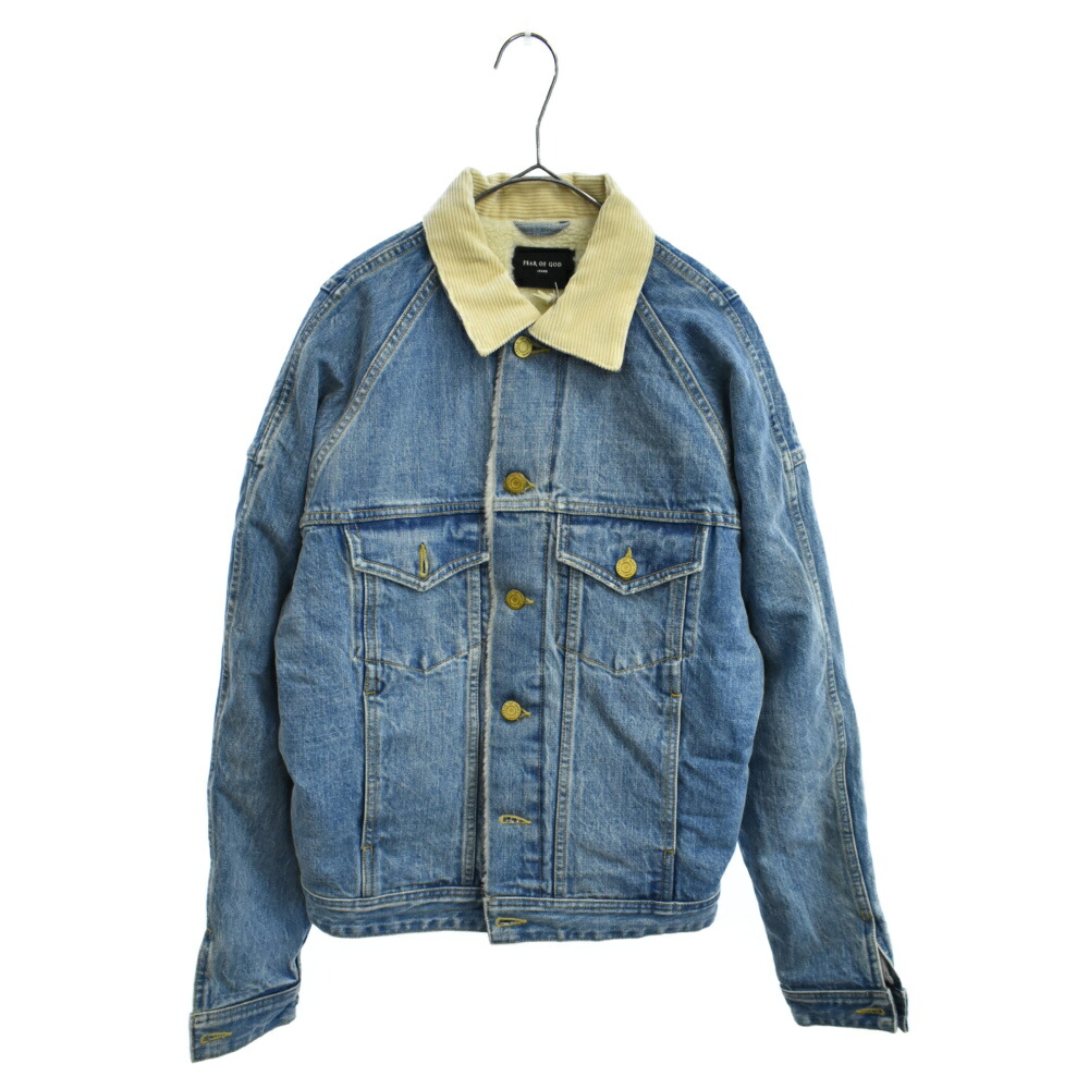 fear of god alpaca denim jacket