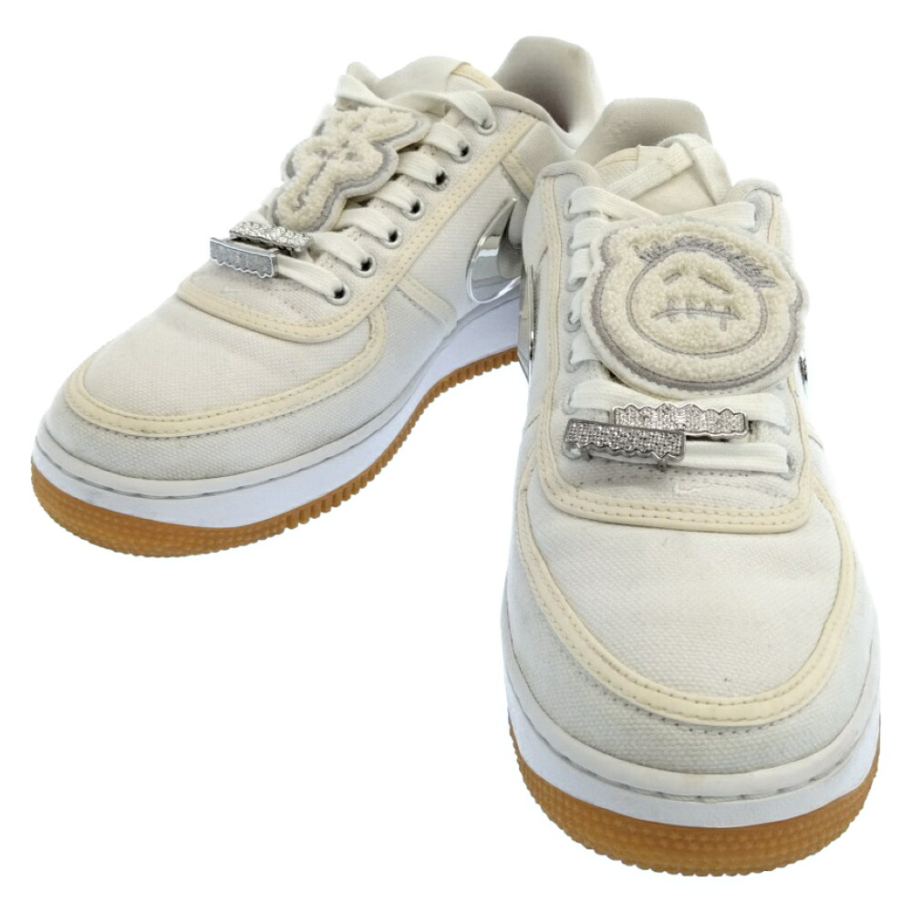 Shop NIKE - × TRAVIS SCOTT AIR FORCE1 LOW Air Force 1 Travis Scott low-cut  sneakers | OR NOT