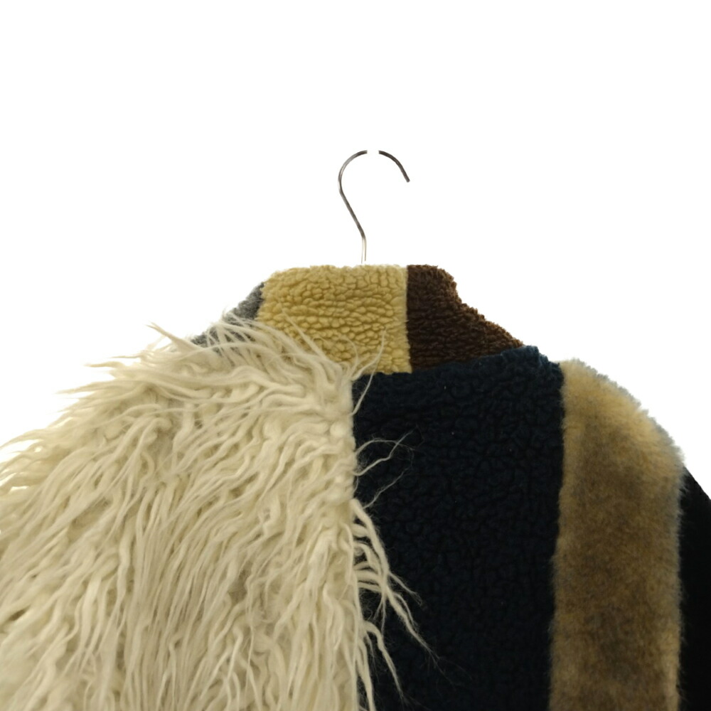 激レア gosha rubchinskiy パッチワークファーコート その他 ...