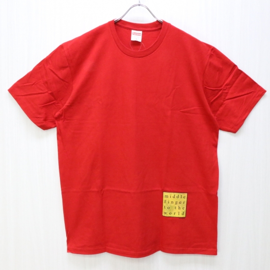 supreme middle finger tee
