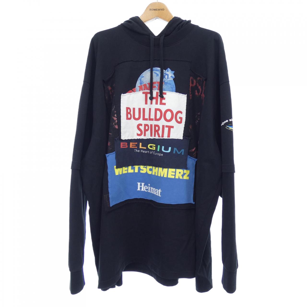 vetements weltschmerz hoodie