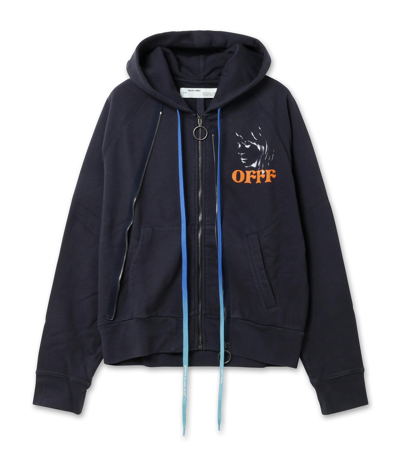 off white portrait hoodie