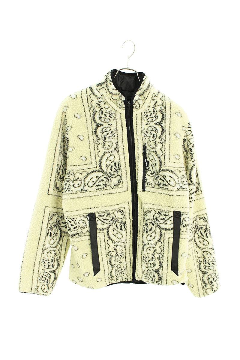 supreme bandana fleece jacket