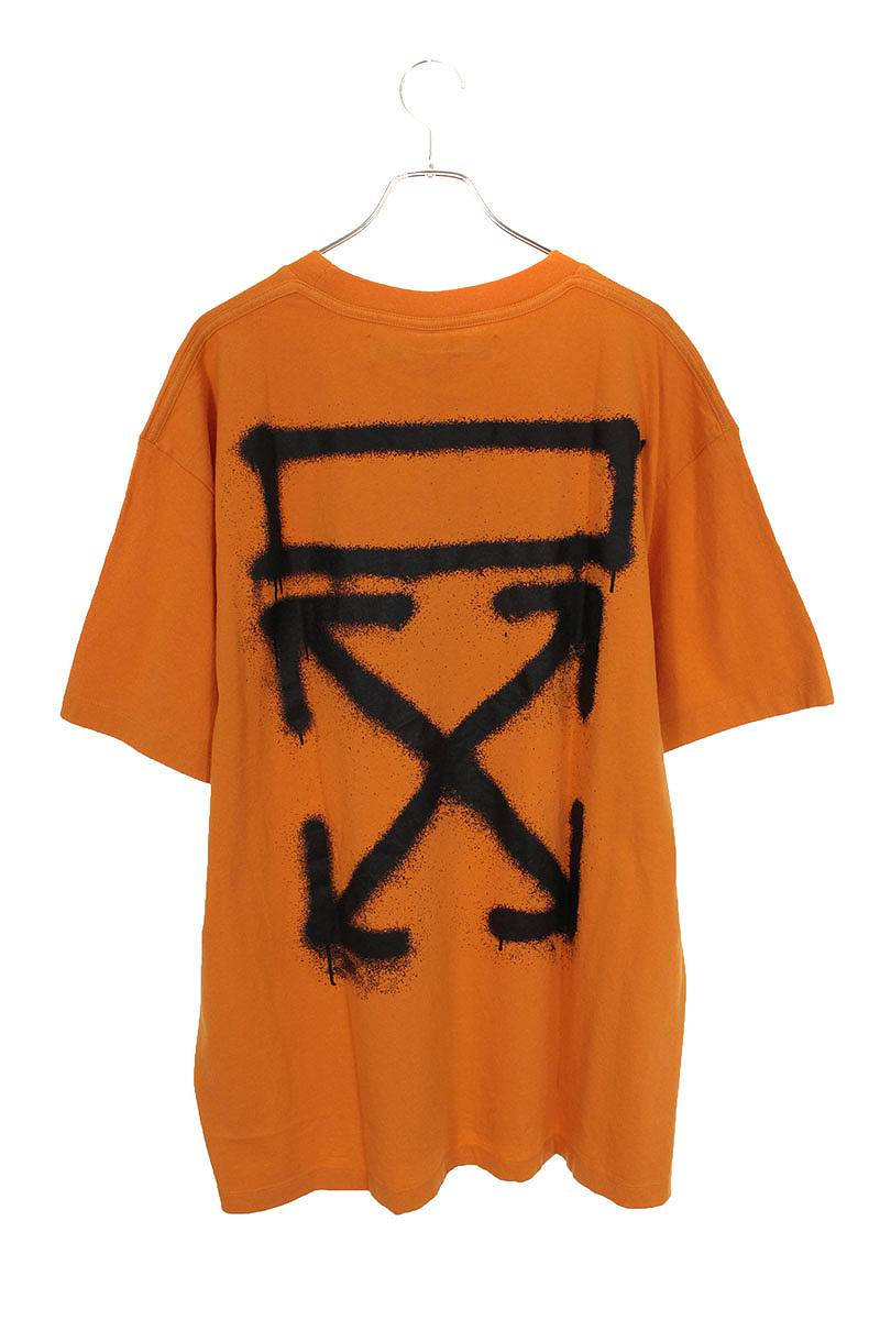 off white orange t shirt