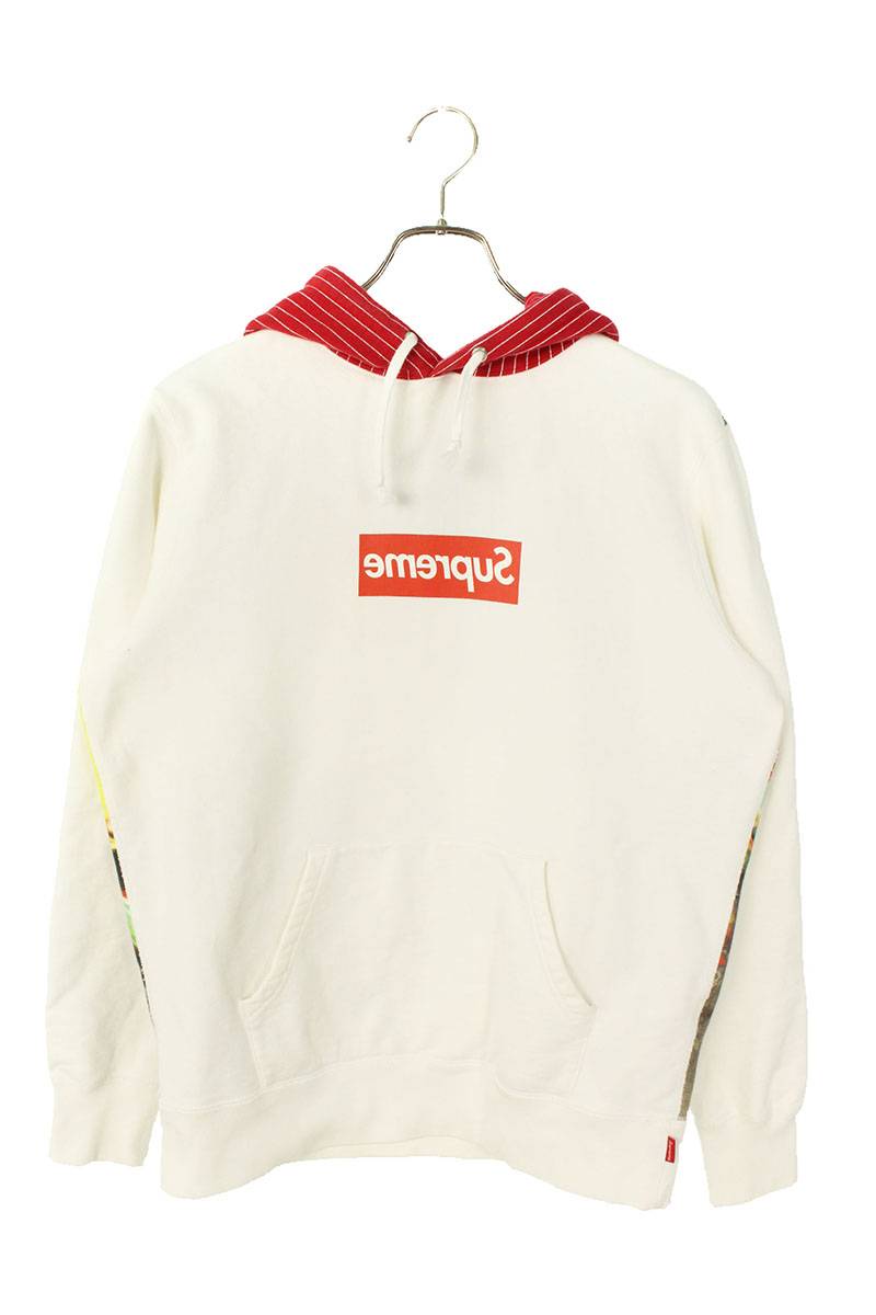 mirror box logo hoodie