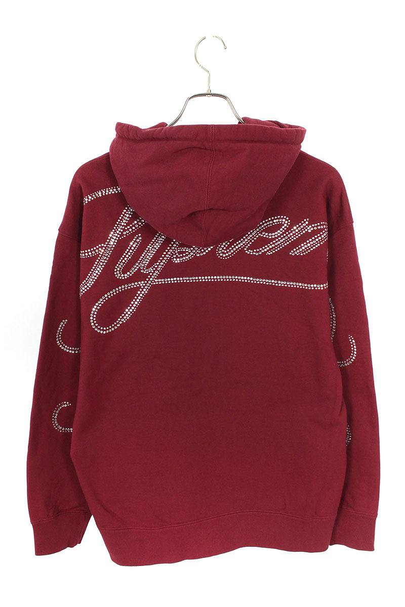 supreme rhinestone hoodie