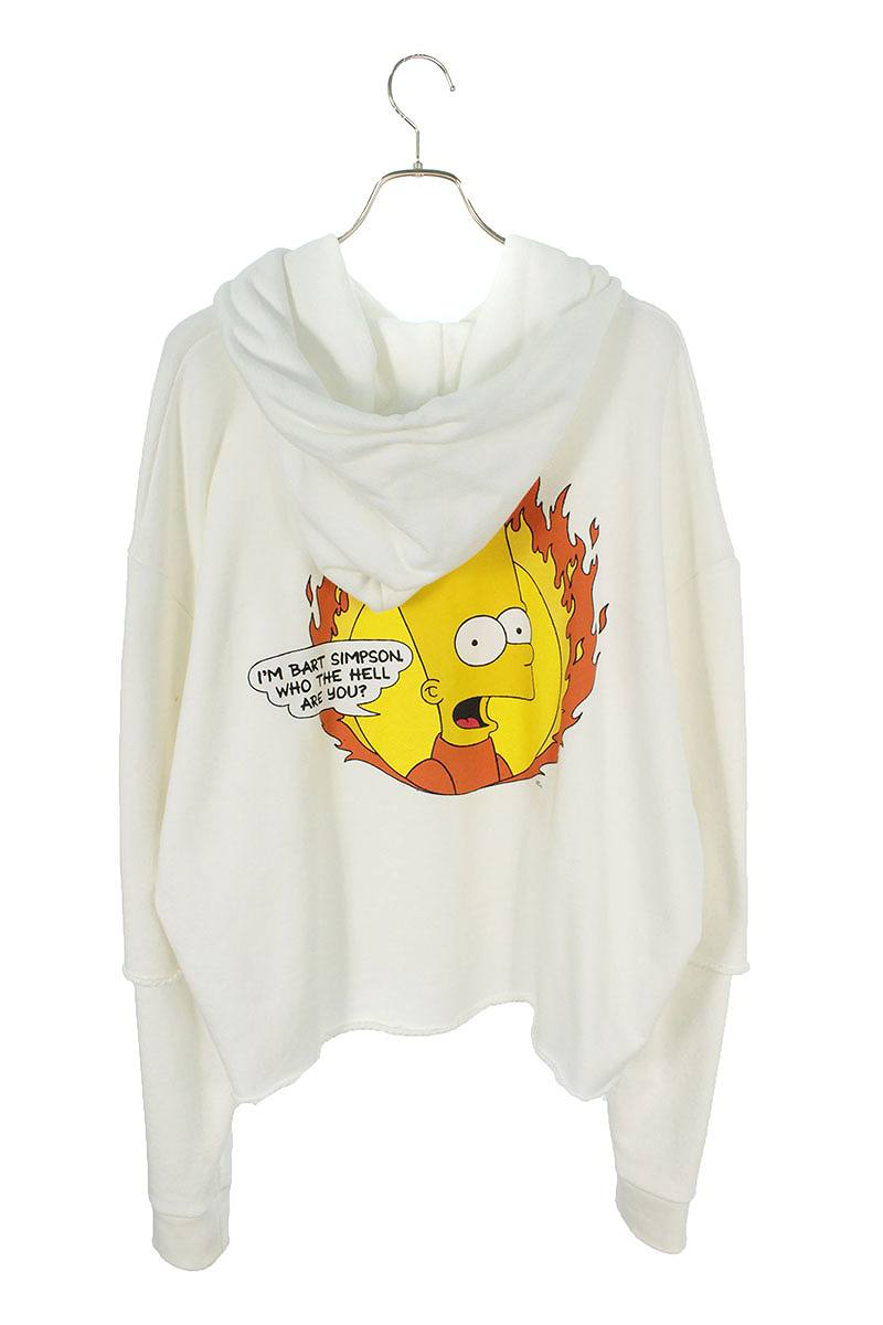 simpsons off white hoodie