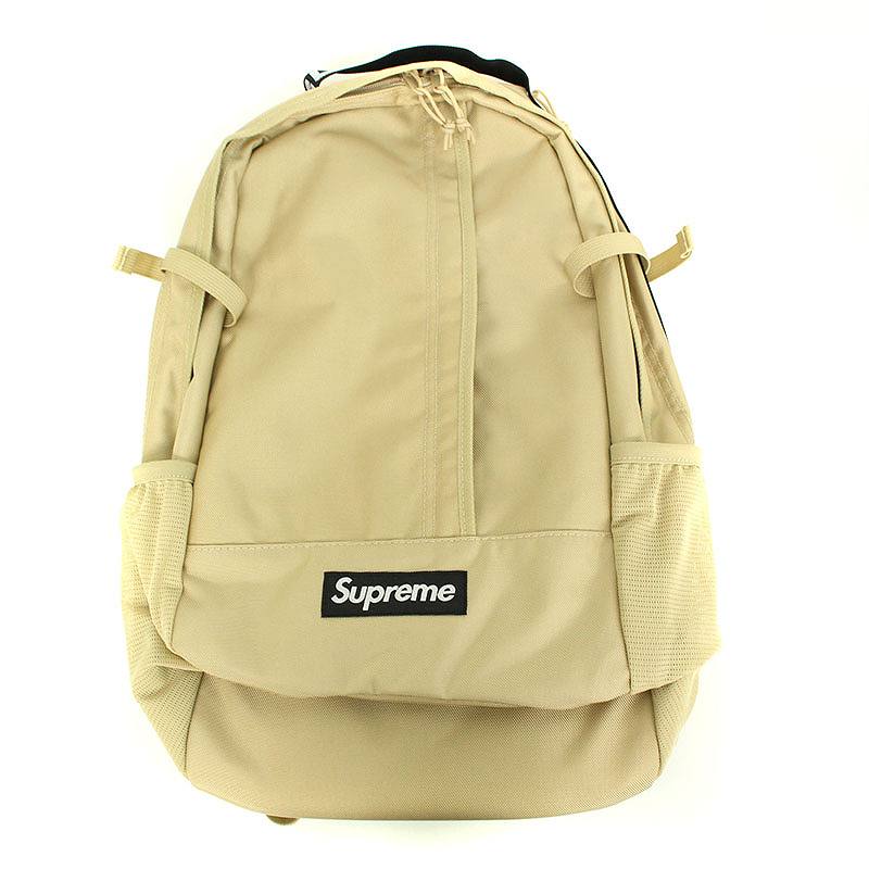 supreme yellow backpack