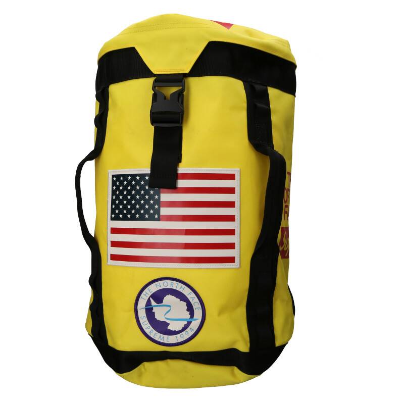 supreme yellow backpack