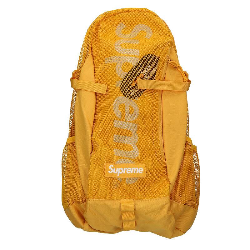 supreme yellow backpack