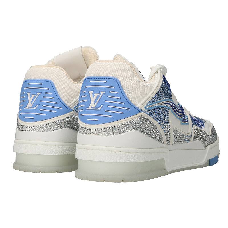 Shop LOUIS VUITTON - Swarovski high-top 